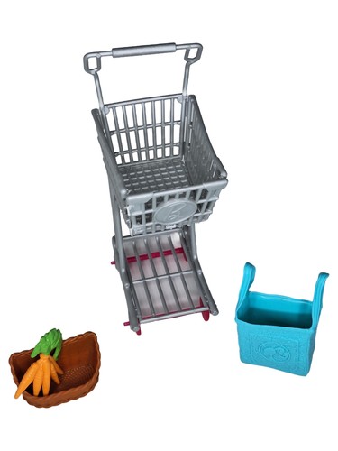 Barbie einkaufswagen kaufladen - barbie,