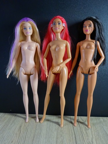 Barbiepuppen teilw gelenke - 3,