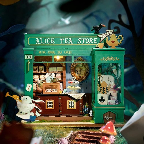Rolife alice tea store diy - alice,