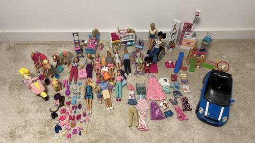 Große barbie sammlung mit - große,