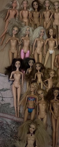 Mattel barbie puppen - barbie, 18stück